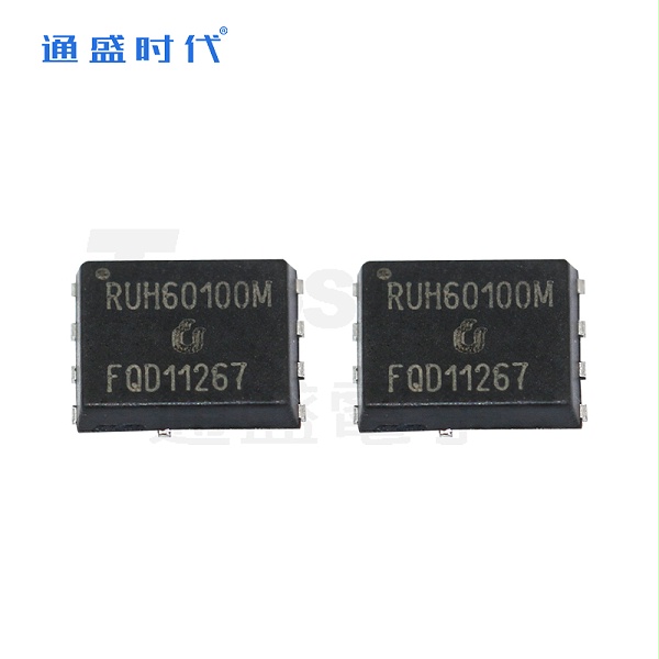 RUH60100M PDFN5060锐骏N沟道贴片MOS管二三极管